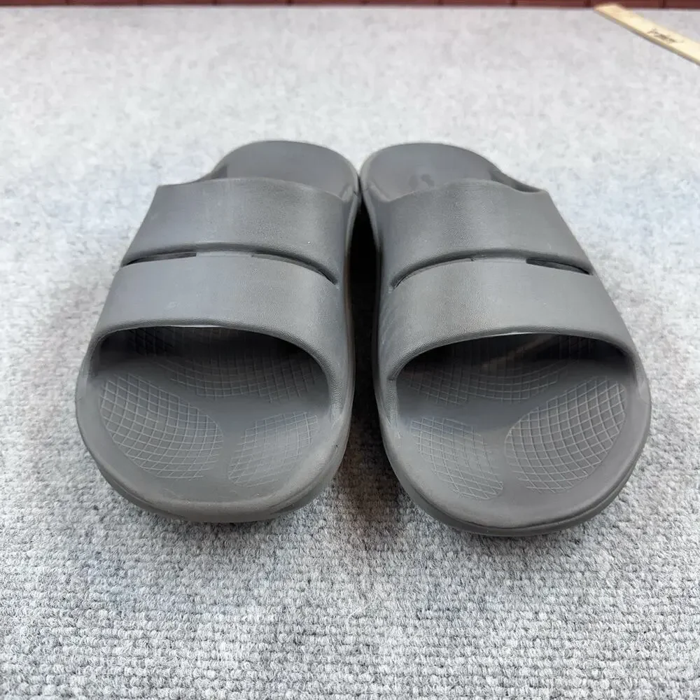 OOFOS Recovery Slide Sandals Gray  Men’s 14 Women’s 12  EU 45